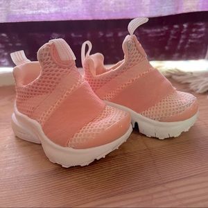 Baby Girl Pink Nike Slip On Sneakers